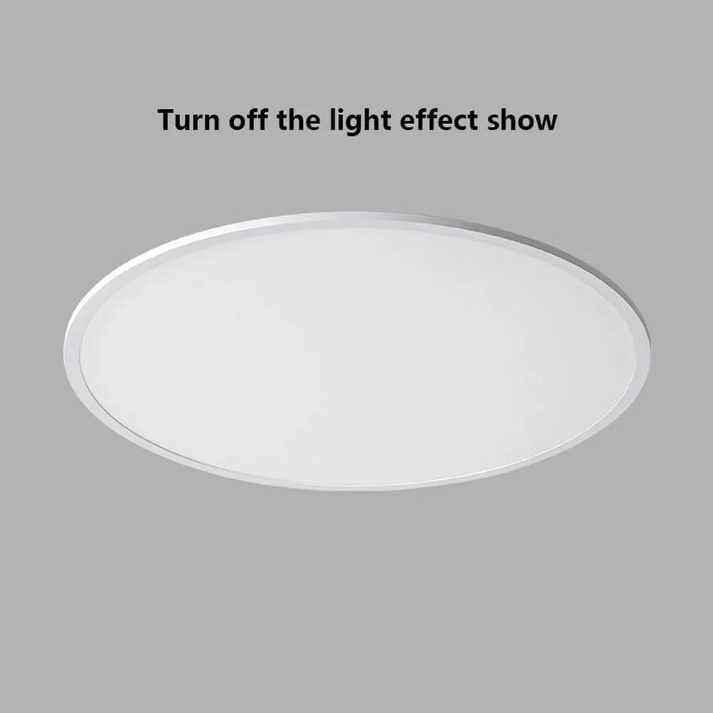 Audara-Minimalist Ultra-thin Round Ceiling Lampled High-grade Room Study Bedroom Eye Protection Ceiling Light Living Room Dining Room Balcony Variable Light Ceiling Fixtures LED Embedded Ceiling Lighting