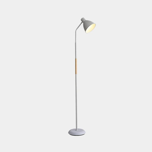 Audara-Modern Creative Study Office Decorative Floor Lamp Bedroom Bedside Living Room Standing Lamp H59in E26 Single Light Source Tri-Color Dimmer Torchiere Villa Restaurant Club Lighting Fixture