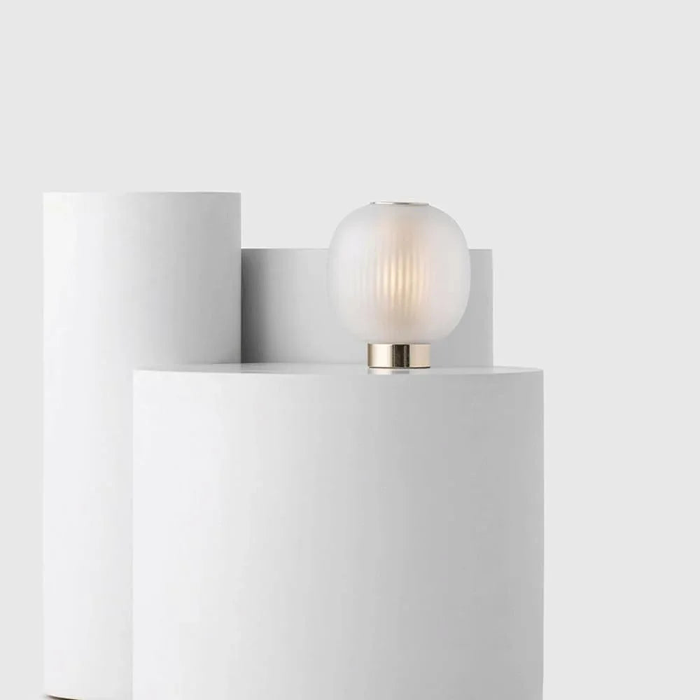 Audara-Postmodern Simple Model House ShowroomDesk Light Personalized Fashion Spherical Glass Desk Lamp Bedroom Living Room Showcase Sofa Table Lamp Cafe Hotel Lounge Lighting Fixture