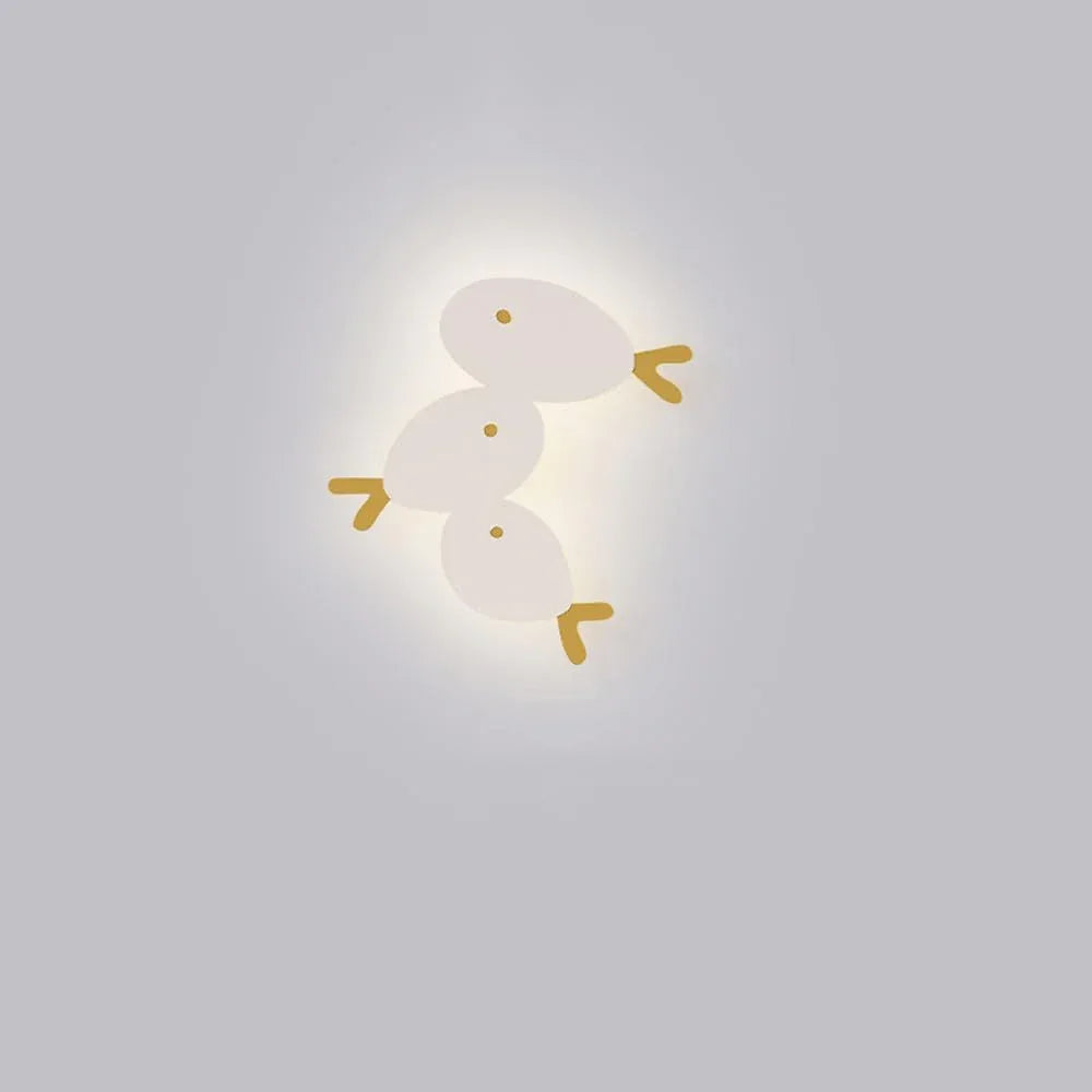Audara-Children's Room Little Fish Art Wall Lamp Bedroom Bedside LED Wall Lights Creative Cream Wind Entryway Sconces Living Room Study Stairs Mounted Lighting Fixture