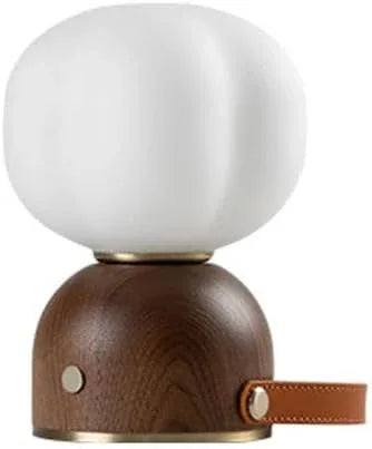 Audara-Creative Portable Hanging Camping Timber Desk Light Cute Warm Bedroom Bedside Study Desk Lamp Office Restaurant Coffee Shop Table Lamp Dormitory Dessert Shop Lighting Fixture