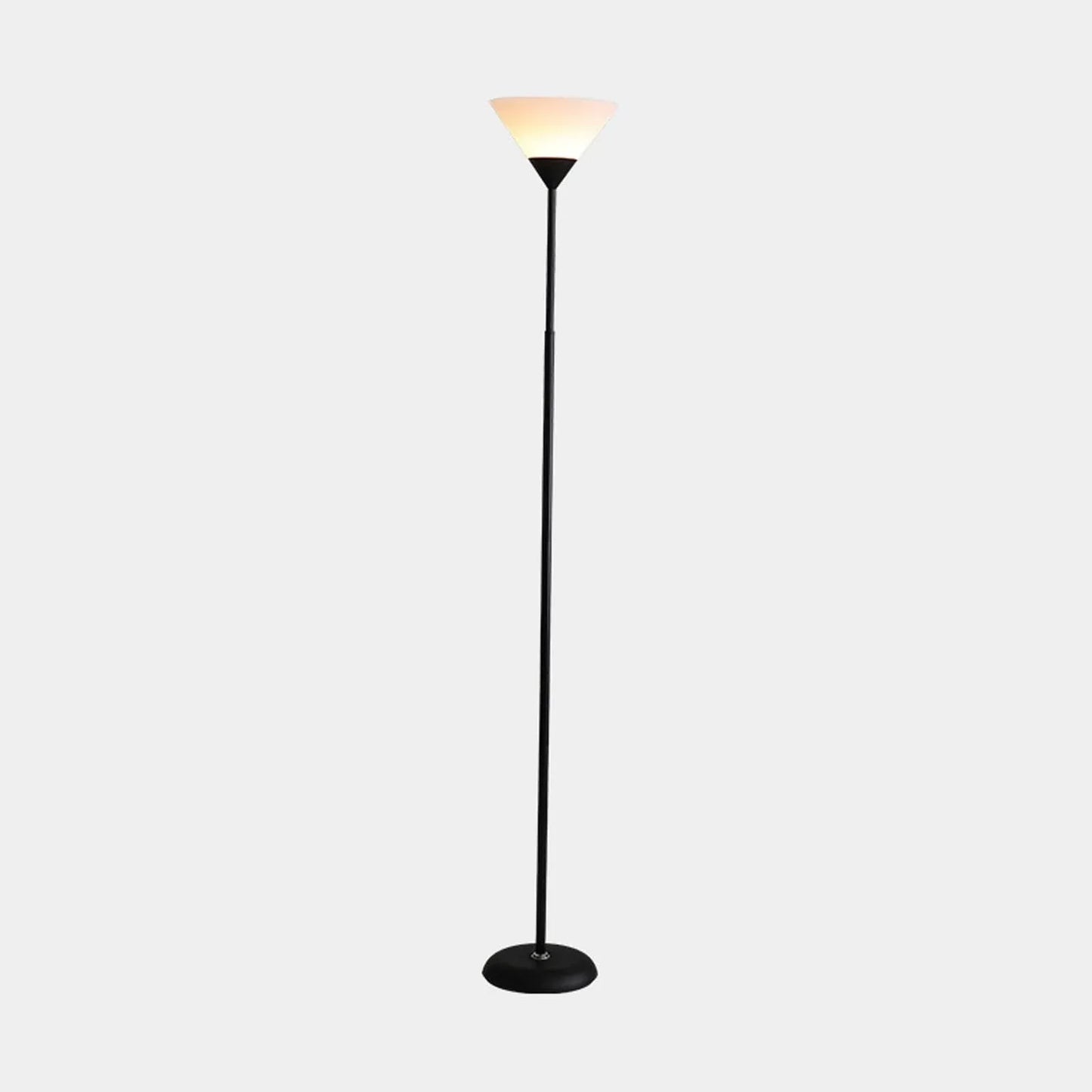 Audara-Modern Simple Metal Acrylic Floor Lamp 1/2 Light Source E26 H67’ Bedroom Living Room Sofa Beside Standing Lamp Restaurant Hotel Torchiere Farmhouse B&B Cafe Decoration Lighting Fixture Dark 1 light source