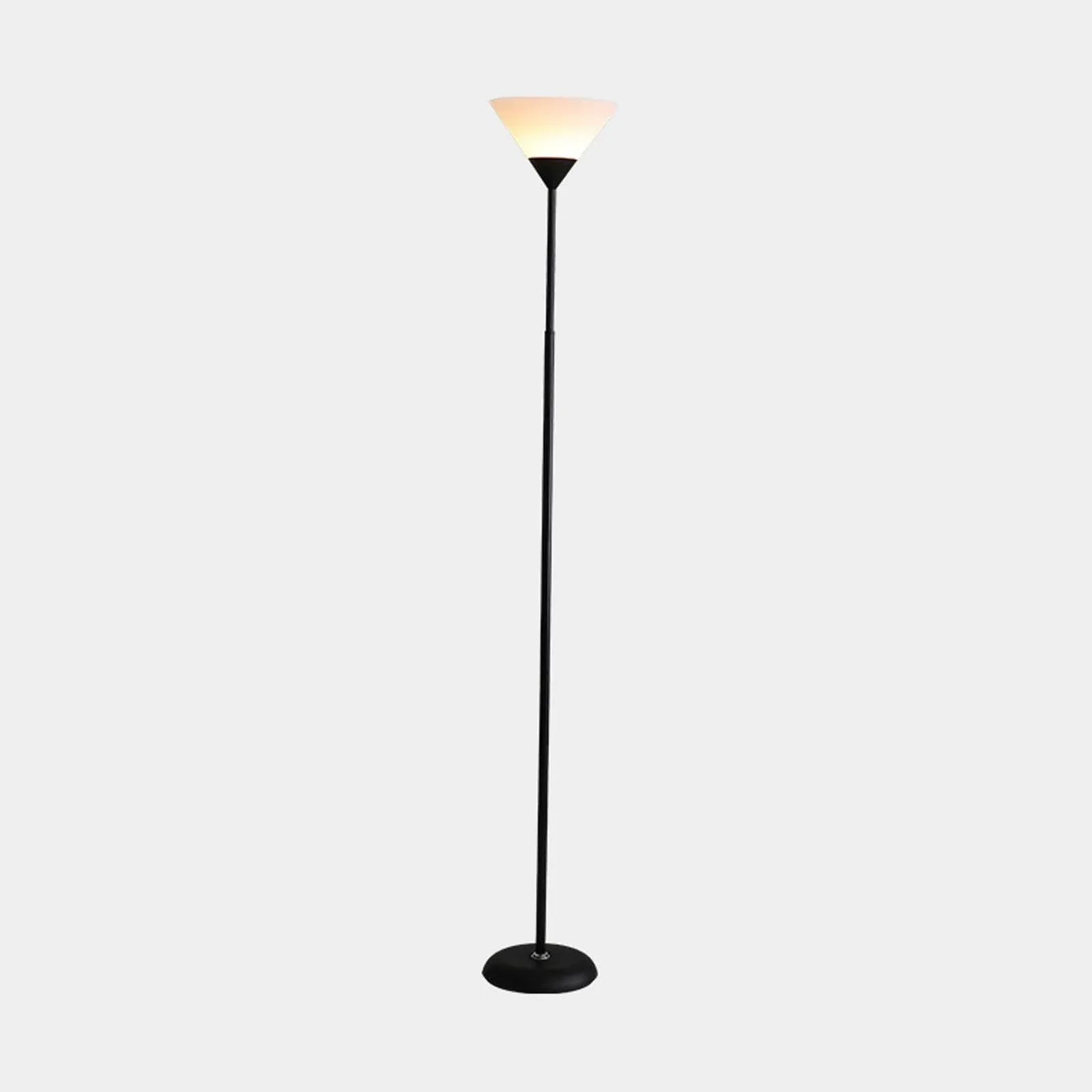 Audara-Modern Simple Metal Acrylic Floor Lamp 1/2 Light Source E26 H67’ Bedroom Living Room Sofa Beside Standing Lamp Restaurant Hotel Torchiere Farmhouse B&B Cafe Decoration Lighting Fixture Dark 1 light source