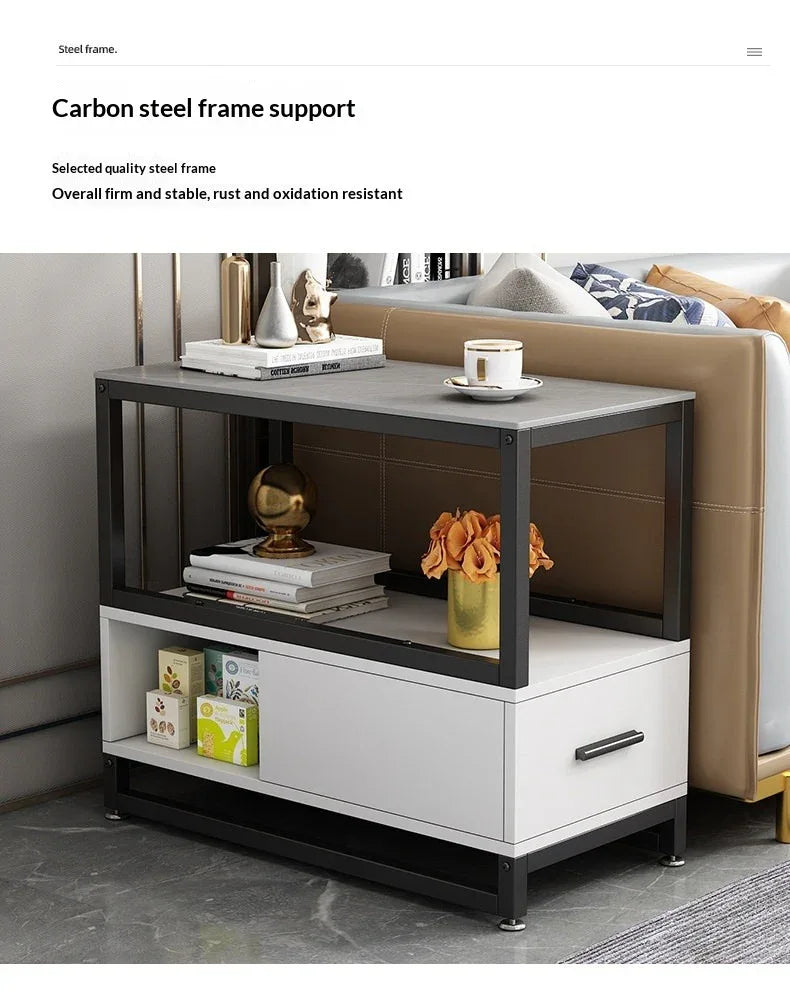 Audara-sofa side few living room Italian light luxury side cabinet simple modern side cabinet coffee table bedside small apartment corner few