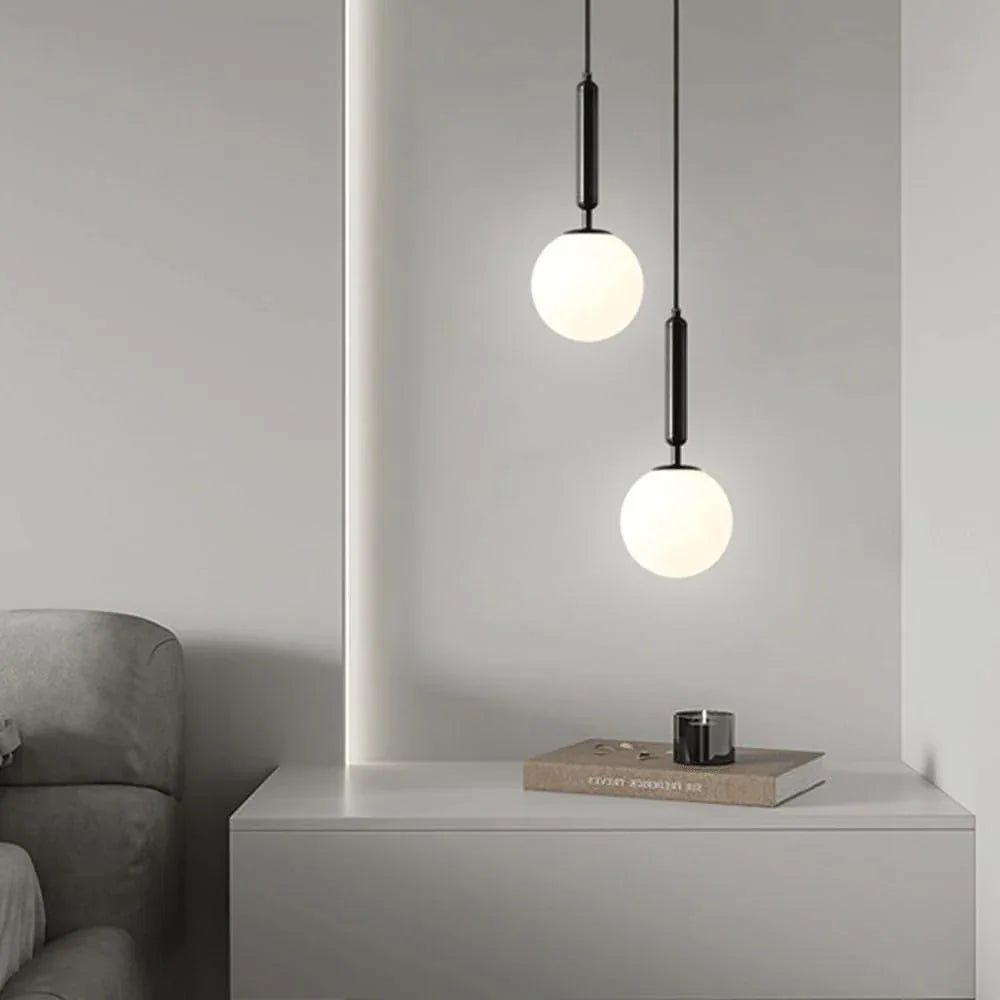 Audara-6-inch Glass Pendant Lights, Bohemian Style, Suitable for Various Lighting Scenarios Such As Tea Restaurants, Hallways, Balconies, Living Rooms, Hotel Entrances, and Cafes.