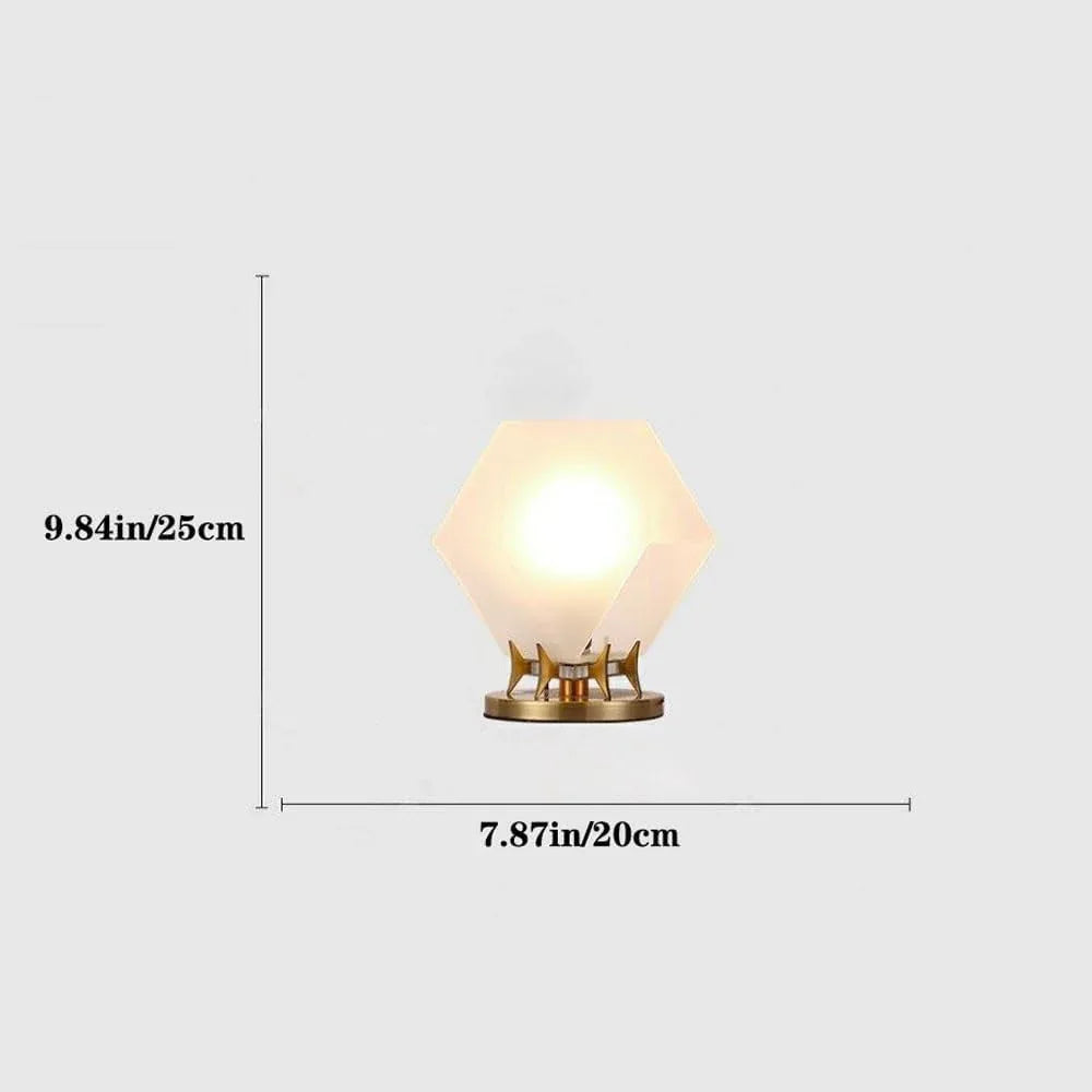 Audara-Scandinavian Simple Bedroom Study Desk Light Creative Geometric Metal Desk Lamp Living Room Sofa Beside Bed Table Lamp Farmhouse Club Coffee Shop Dining Room Lighting Fixture