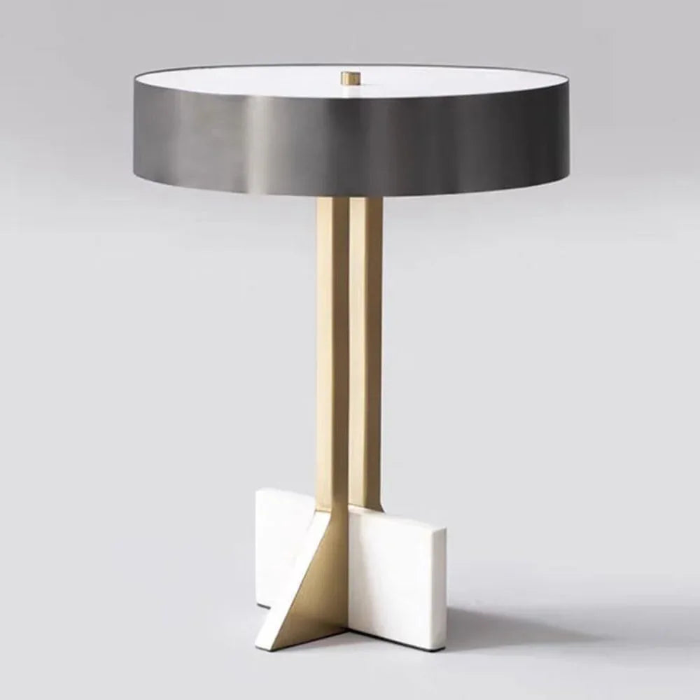 Audara-Postmodern Simple Hotel Model Room Backdrop Desk Light Luxury Fashion Marble Desk Lamp Villa Farmhouse Hotel Room Lighting Fixture Living Room Office Apartment Table Lamp