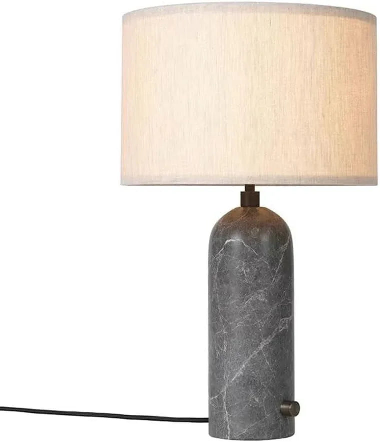 Audara-Simple Fashion Sample Room Showroom Desk Light High-end Handmade Fabric Marble Desk Lamp Coffee Shop Hotel Front Desk Restaurant Lighting Fixture Bedroom Study Room Living Room Table Lamp