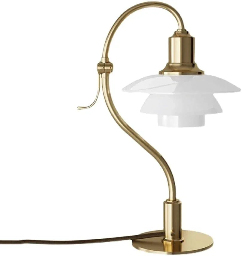 Audara-European Creative Bedroom Study Desk Light Luxury Classic Metal Glass Desk Lamp Living Room Sofa Bedside Table Lamp Cafe Villa B&B Hotel Front Desk Decoration Lighting Fixture