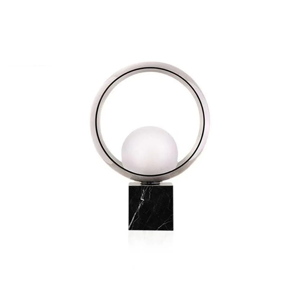 Audara-Simple And Modern Exhibition Hall Model Room Living Room Desk Light Creative Luxury Marble Desk Lamp Farmhouse Villa Restaurant Cafe Lighting Fixture Club Shopping Mall Bedroom Bedside Table Lamp Dark