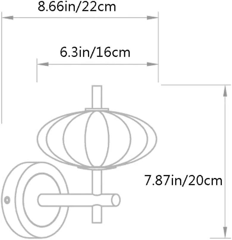 Audara-New Chinese Simple Wall Lamp Bedroom Bedside Decorative Wall Lights Walnut Retro Sconces Living Room Background Wall Mounted Lighting Fixture