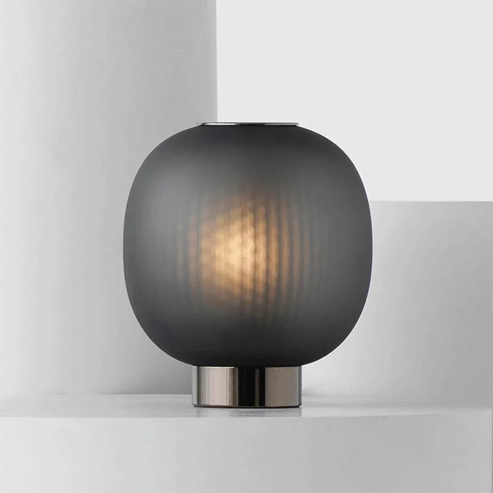 Audara-Postmodern Simple Model House ShowroomDesk Light Personalized Fashion Spherical Glass Desk Lamp Bedroom Living Room Showcase Sofa Table Lamp Cafe Hotel Lounge Lighting Fixture