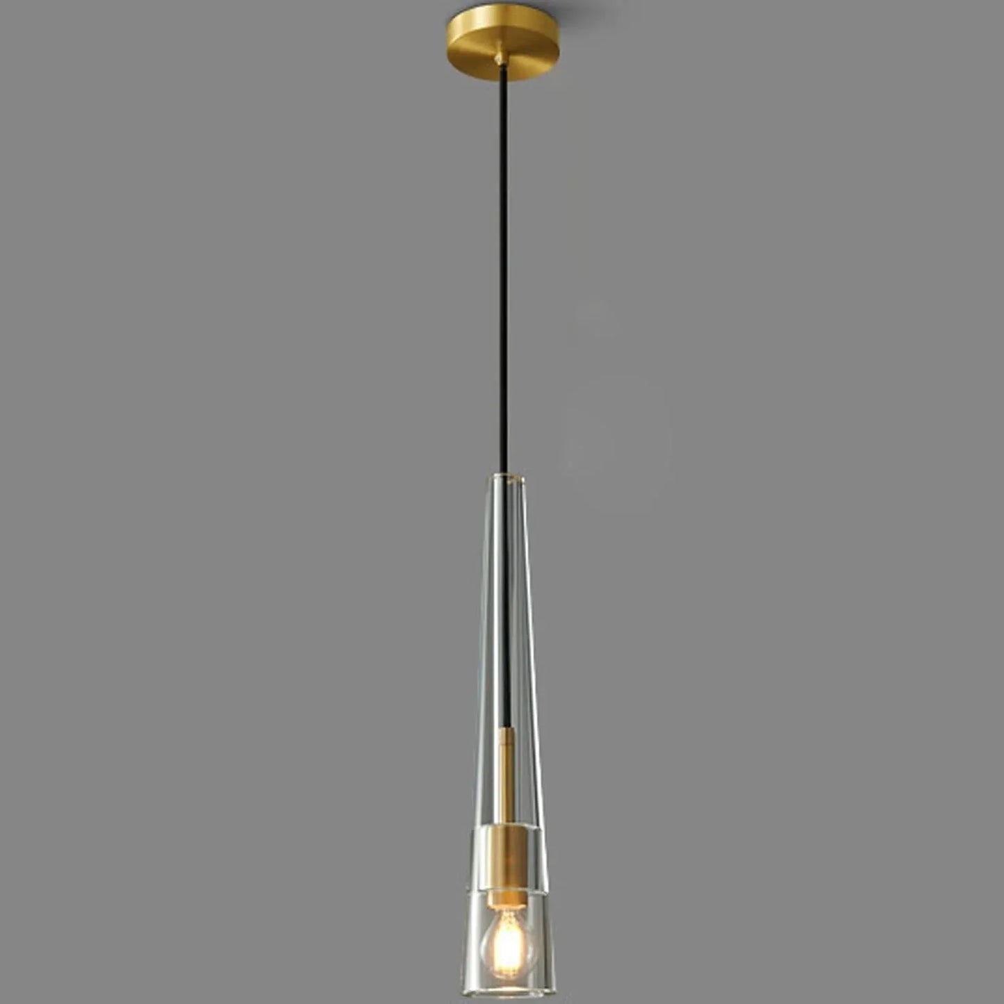 Audara-3-inch Minimalist Crystal Pendant Light, Bohemian Style, Suitable for Bedrooms, Bedside Tables, Hallways, Balconies, Living Rooms, Hotel Entryways, and Cafes.