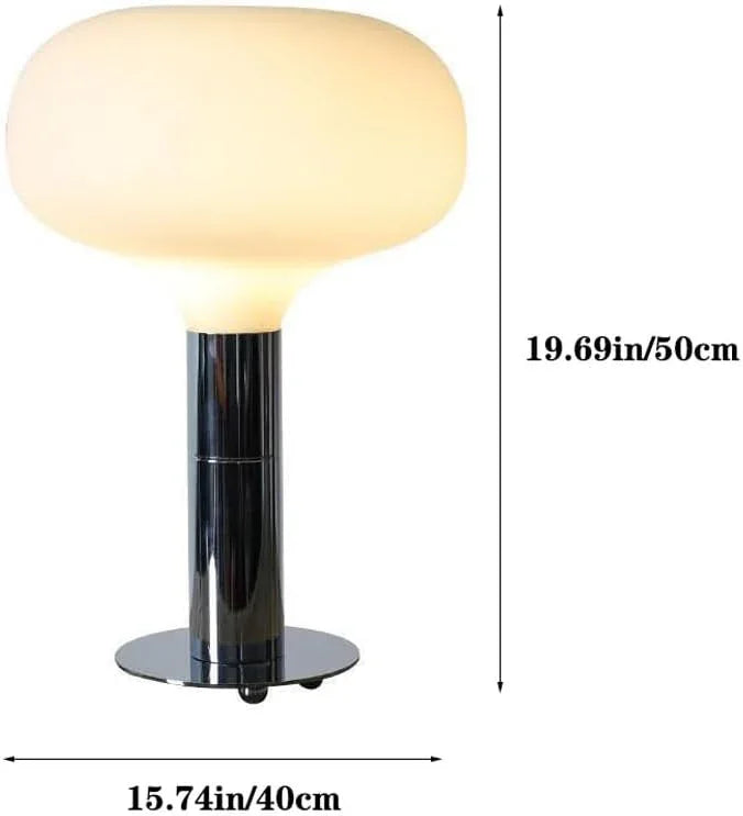 Audara-Simple Creative Bedroom Bedside Desk Light Chinese Retro Metal White Frosted Glass Desk Lamp Hotel Coffee Shop Restaurant Table Lamp Sample Room Backdrop Villa Lighting Fixture
