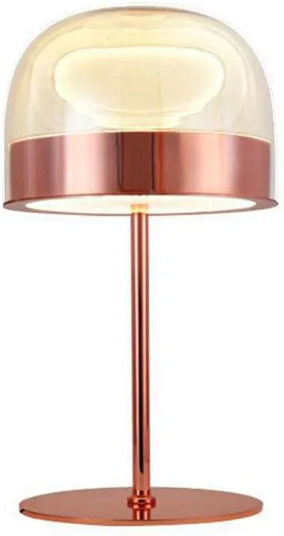 Audara-Postmodern Light Luxury Bedroom Bedside Desk Light Elegant Warm Glass Desk Lamp Cafe Dining Room Villa Lighting Fixture Farmhouse B&B Study Apartment Living Room Table Lamp