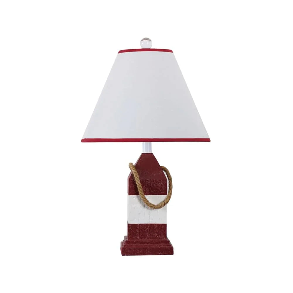 Audara-American Vintage White Fabric Resin Desk Light Luxury Warm Dormitory Apartment Bedroom Desk Lamp Cottage Villa Restaurant Lighting Fixture Club Model Room Study Living Room Table Lamp Red2