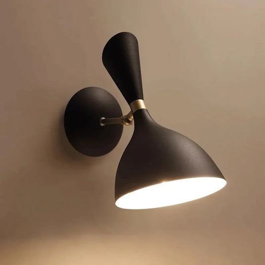 Audara-Scandinavian Industrial Style Staircase Wall lamp Bedroom Hotel Bedside Wall Lights Aisle Corridor Decoration sconces Postmodern Creative Background Wall Mounted Lighting Fixture