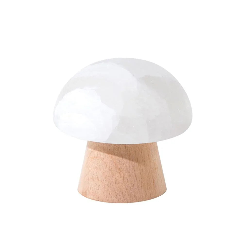 Audara-Creative Warm Bedroom Bedside Children's Room Desk Light Cute Ambiance Rechargeable Touch Switch Mushroom Stone Desk Lamp Dormitory Dining Room Decoration Table Lamp Villa Lighting Fixture H3.35in 8.5cm