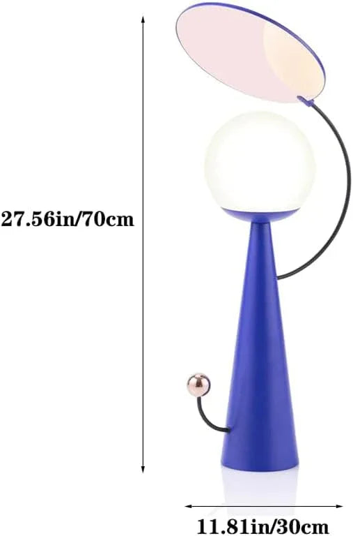 Audara-Creative Modern Bedroom Bedside Desk Light Minimalist Metal Spherical White Glass Desk Lamp Cosy Study Apartment Dormitory Office Table Lamp Restaurant Bar Decoration Lighting Fixture