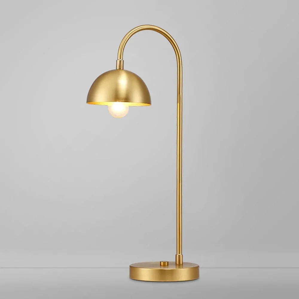 Audara-Scandinavian Simple Bedroom Bedside Desk Light Warehouse Office Study Desk Lamp Modern Luxury Full Copper Table Lamp Hotel Front Desk Coffee Shop Farmhouse Lighting Fixture
