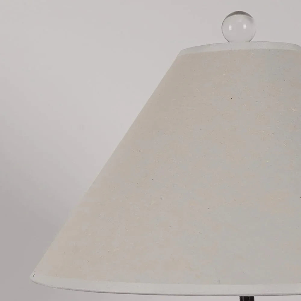 Audara-American Vintage Glass Metal Desk Light Industrial Style Study Office Desk Lamp B&B Living Room Hotel Front Desk Table Lamp Villa Club Farmhouse Warehouse Dormitory Apartment Lighting Fixture
