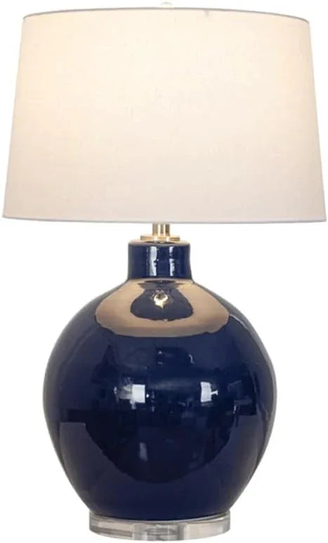 Audara-Minimalist Bedroom Bedside Desk Light High-end Hotel Room Model Room Showcase Desk Lamp Elegant Fabric Ceramic Table Lamp Restaurant Farmhouse Villa Club Lighting Fixture