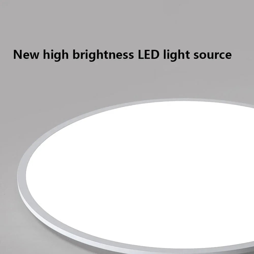 Audara-Minimalist Ultra-thin Round Ceiling Lampled High-grade Room Study Bedroom Eye Protection Ceiling Light Living Room Dining Room Balcony Variable Light Ceiling Fixtures LED Embedded Ceiling Lighting