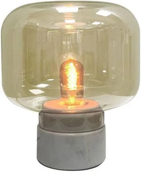 Audara-Creative Personalized Study Room Model Room Desk Light Modern Simple Glass Marble Desk Lamp Restaurant Hotel Front Desk Lounge Area Lighting Fixture Villa Living Room Counter Couch Side Table Lamp