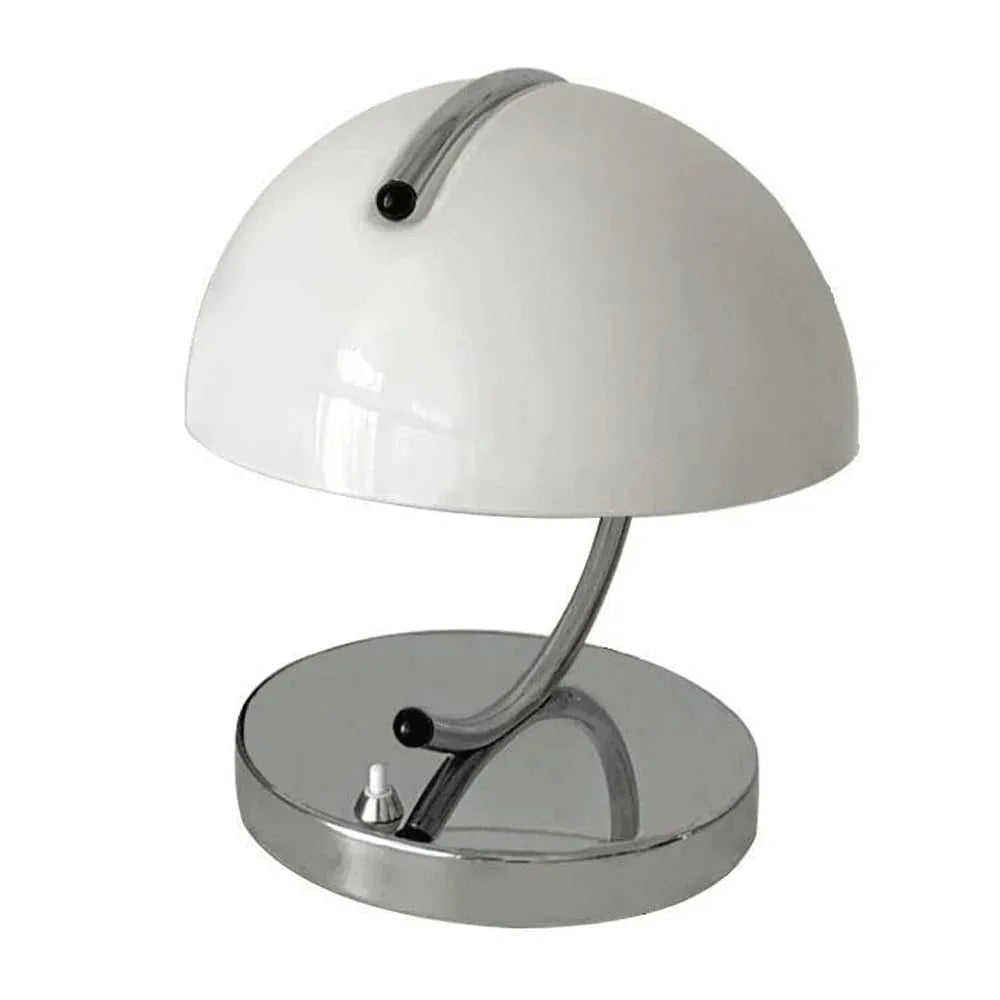 Audara-Chinese Vintage Bedroom Bedside Desk Light Classic Warm Hardware Glass Desk Lamp Living Room Sofa Side Office Table Lamp B&B Bar B&B Coffee Shop Restaurant Lighting Fixture White