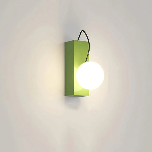 Audara-Scandinavia Cream Wind Ball Wall Lamp Bedroom Bedside Removable Wall Lights Postmodern Scandinavia Full Copper Sconces Living Room Bedroom Single Head Mounted Lighting Fixture