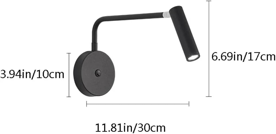 Audara-Scandinavian Simple LED Wall Lamp Bedroom Bedside Reading Wall Lights Creative Light Luxury Study Room Sconces Aisle Corridor Foyer Mounted Lighting Fixture