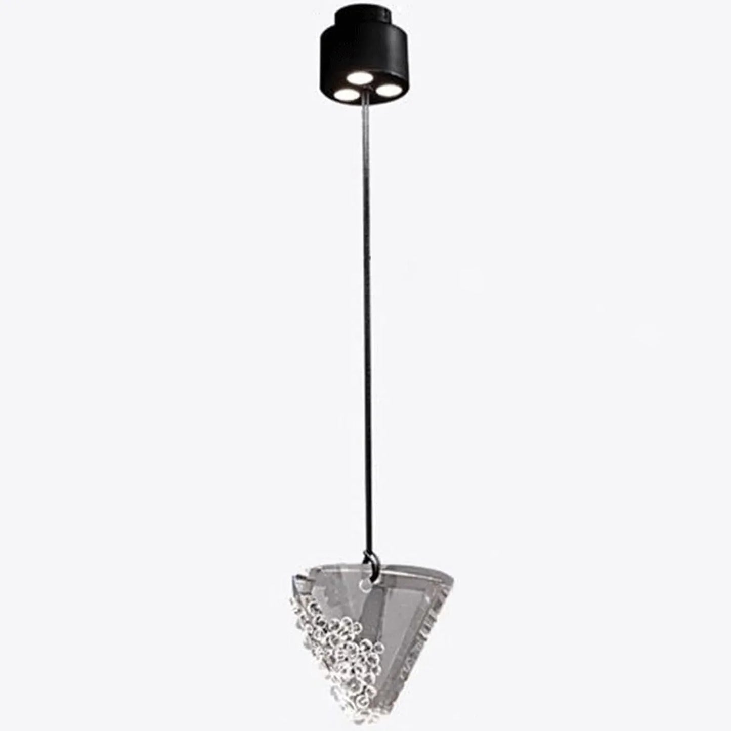 Audara-This 6-inch Crystal Pendant Light Features A Modern, Minimalist European Style and is Suitable for Various Spaces Including Bedrooms, Hotels, Restaurant Entryways, Cafes, and Kitchen Islands.