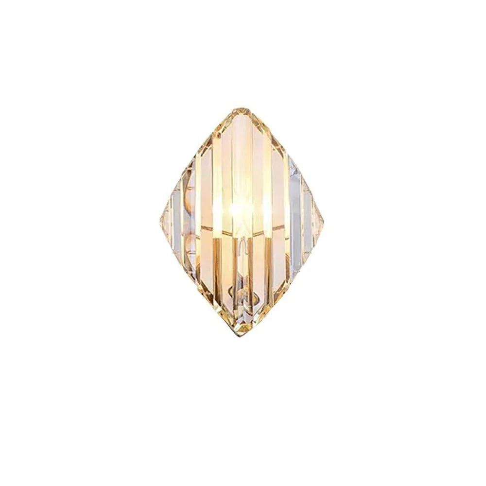 Audara-Light Luxury Crystal Wall Lamp Postmodern Bedroom Living Room Wall Lights Simple Scandinavian Background Wall Stairs Sconces Hotel Aisle Bedside Mounted Lighting Fixture Large