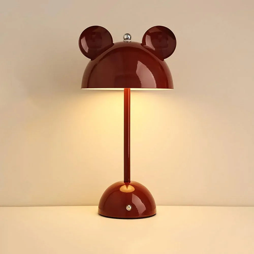 Audara-Creative Light Luxury Bedroom Living Room Bedside Desk Light Warm Ambiance Red Metal Desk Lamp Wedding Office Study Room Dormitory Table Lamp Restaurant Clothing Store Decoration Lighting Fixture