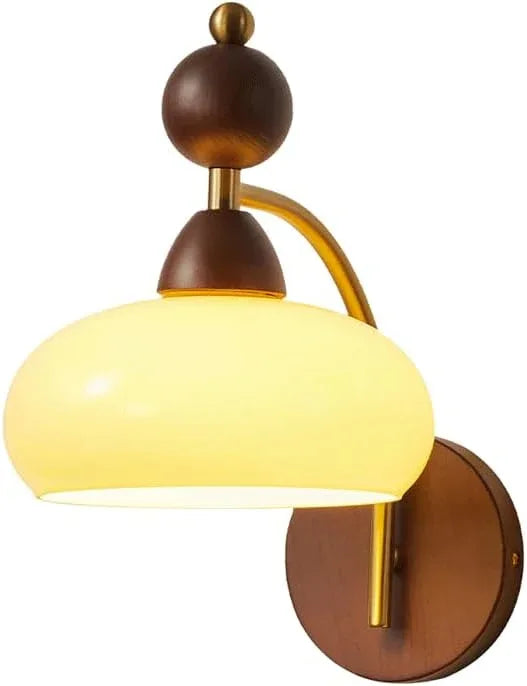 Audara-French Medieval Art Wall Lamp Wabi-Silent Cream Wind Backdrop Ambience Wall Lights Cartoon Bedroom Decor Sconces American Industrial Style Bedside Mounted Lighting Fixture