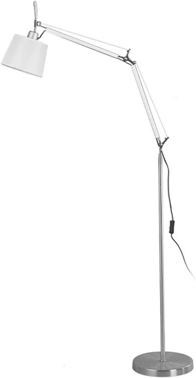 Audara-Creative Adjustable Cantilever Aluminum Floor Lamp 3 Color Dimming E26 Study Office Standing Lamp Showroom Farmhouse B&B Torchiere Restaurant Bedroom Lighting Fixture