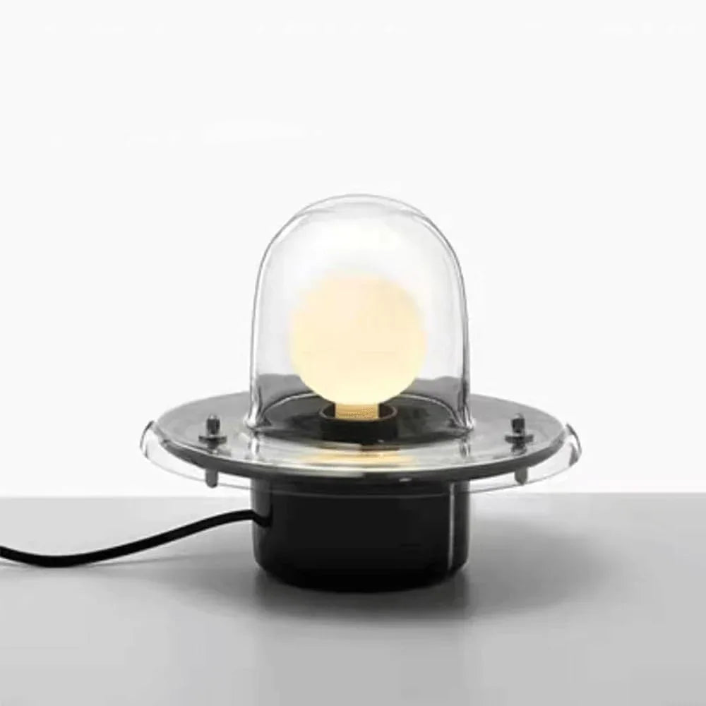 Audara-Modern Scandinavian Living Room Bedroom Bedside Desk Light Stylish Creative Glass Desk Lamp Sample Room Backdrop Office Table Lamp Restaurant Hotel Front Desk Lighting Fixture