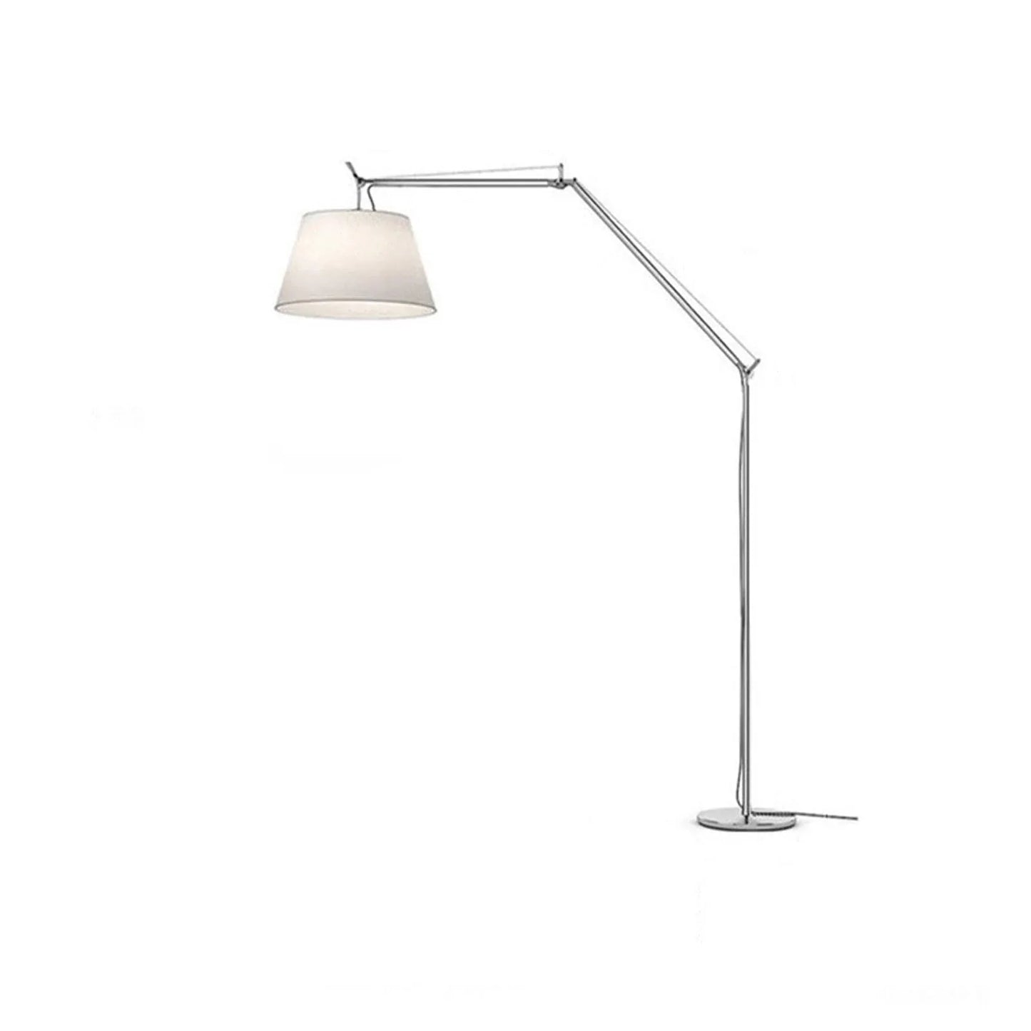 Audara-Creative Adjustable Cantilever Aluminum Floor Lamp 3 Color Dimming E26 Study Office Standing Lamp Showroom Farmhouse B&B Torchiere Restaurant Bedroom Lighting Fixture large