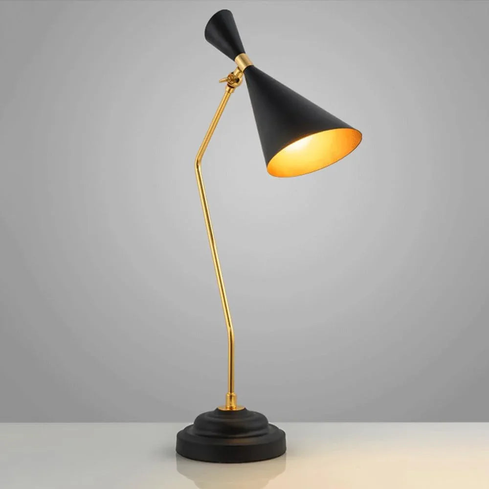 Audara-Modern Creative Bedroom Bedside Reading Desk Light Fashion Personalized Adjustable Angle Metal Desk Lamp Warehouse Living Room Workstation Study Room Table Lamp Dormitory Bar Lighting Fixture