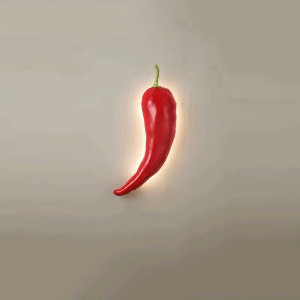 Audara-New Chinese Chili Pepper Wall Lamp Designer Creative Simple Wall Lights Wabi-sabi Wind Tea Room Art Sconces Living Room Backdrop Decoration Mounted Lighting Fixture