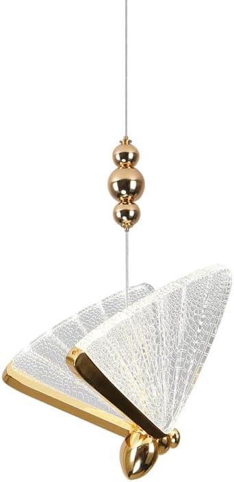 Audara-Crystal Pendant Light, 8-inch Butterfly-shaped Chandelier, Bohemian Style, Minimalist Design, Versatile Lighting Fixture Suitable For Living Rooms, Cafes, Dining Rooms, Kitchen Islands, And Ent