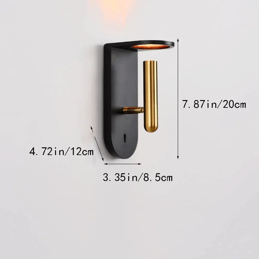 Audara-New Hotel Bedside Wall Lamp Creative Bedroom Living Room Background Wall Lights Scandinavian Corridor Aisle Sconces Luxury Fashion LED Mounted Lighting Fixture