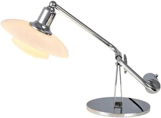 Audara-Denmark Classic Study Piano Desk Light for Office Work Study Desk Lamp Minimalist Fashion Metal Glass Table Lamp Bedroom Bedside Adjustable Villa Farmhouse Lighting Fixture