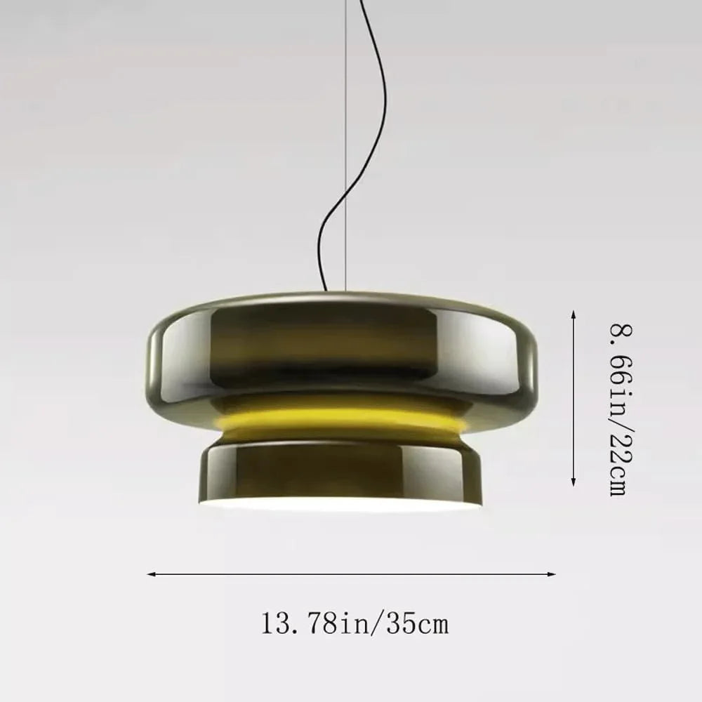Audara-14-inch Modern Pendant Lights, Suitable for Various Settings Including Bedrooms, Bedside Tables, Hotel Entryways, Kitchen Islands, Etc. Minimalist Bohemian Style.