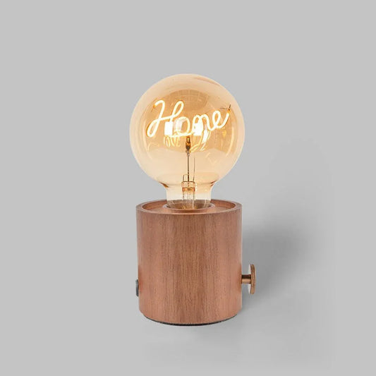 Audara-Creative Warm HOME/LOVE Small Desk Light 5V Low Voltage Type - C Rechargeable Desk Lamp Portable Bedroom Bedside Table Lamp Dormitory Office Apartment Gift For Girlfriend Friend Lighting Fixture