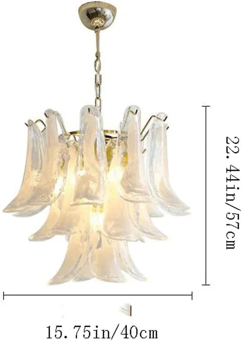Audara-16-inch Crystal Chandeliers Can Be Installed in Various Spaces Such As Bedrooms, Hotels, and Kitchen Islands. Small Chandelier for Living Room in Minimalist European Style.