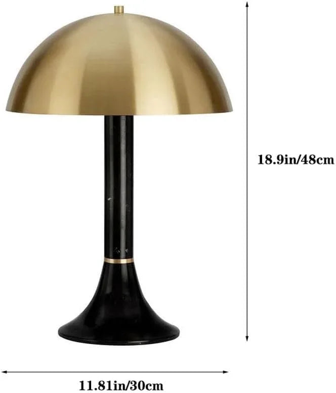 Audara-Scandinavian Creative Designer Model House Backdrop Desk Light Simple Luxury Marble Hardware Desk Lamp Living Room Bedroom Study Table Lamp Farmhouse Cafe Villa Lighting Fixture