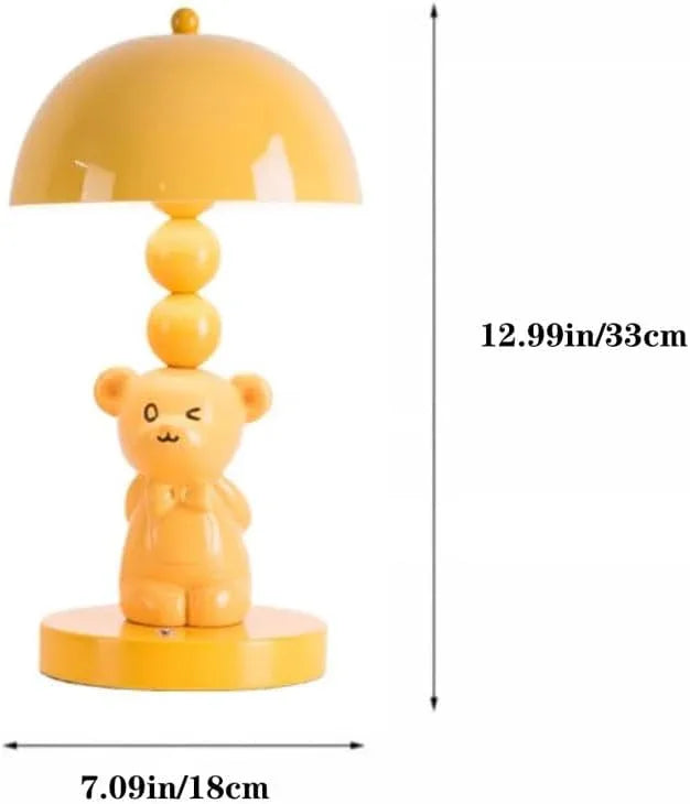 Audara-Creative Ambience Bedroom Bedside Desk Light Warm Cute Metal Resin Desk Lamp Living Room Office Apartment Table Lamp Villa Mall Front Desk Amusement Park School Lighting Fixture