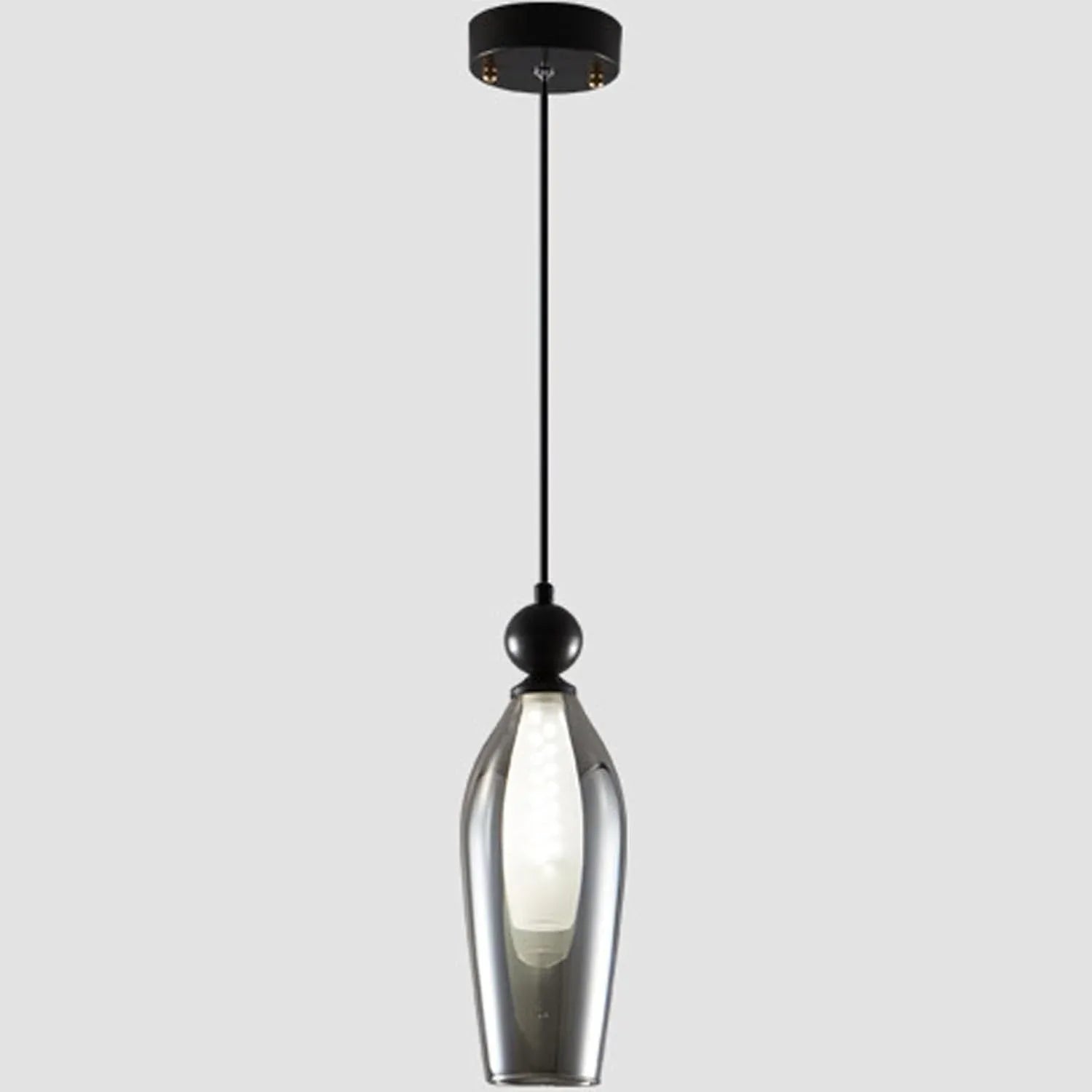 Audara-Small Glass Pendant Lights for Bedrooms, Featuring A Minimalist Modern Style That Cleverly Blends Bohemian and Wabi-sabi Aesthetics. Suitable for Dining Rooms, Living Rooms, Entryways, Etc