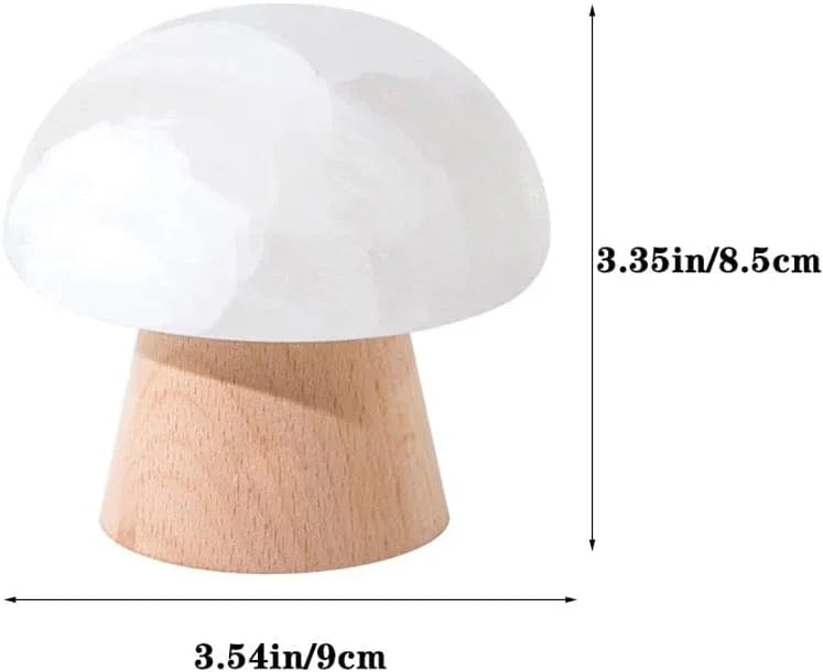 Audara-Creative Warm Bedroom Bedside Children's Room Desk Light Cute Ambiance Rechargeable Touch Switch Mushroom Stone Desk Lamp Dormitory Dining Room Decoration Table Lamp Villa Lighting Fixture